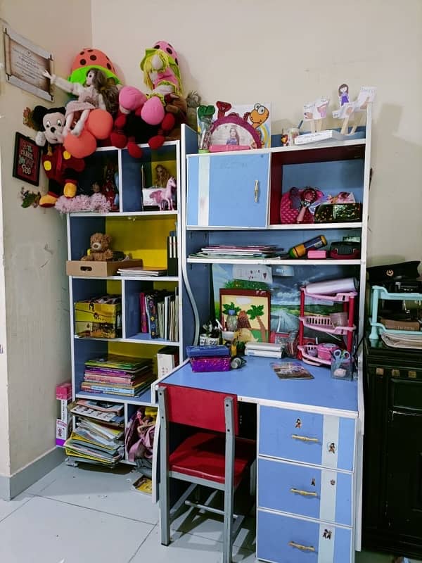 book rack, kids study table and chair 2