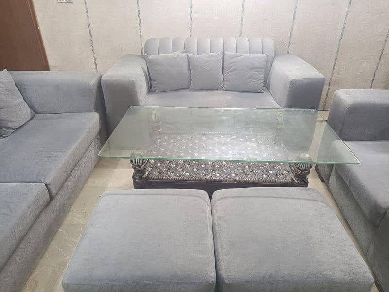 Sofa set with table 2