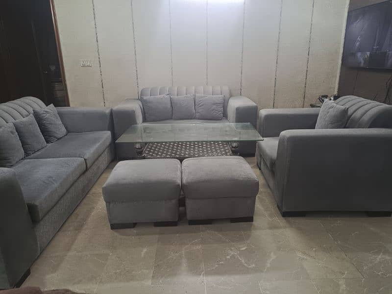 Sofa set with table 4