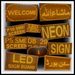 SMD Screen Sign, P10, P5, P3, P2.5,P1.86 Indoor, Outdoor Screens.