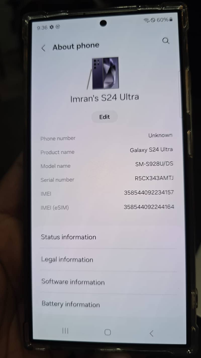 Samsung Mobile S24 Ultra - 512 GB 3