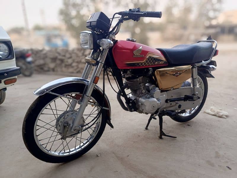 Honda CG-125cc. Gold Edition Self Start SE (advance 2024) 2