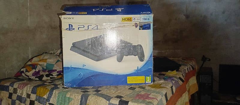 ps4 slim 500 GB hard with games 0