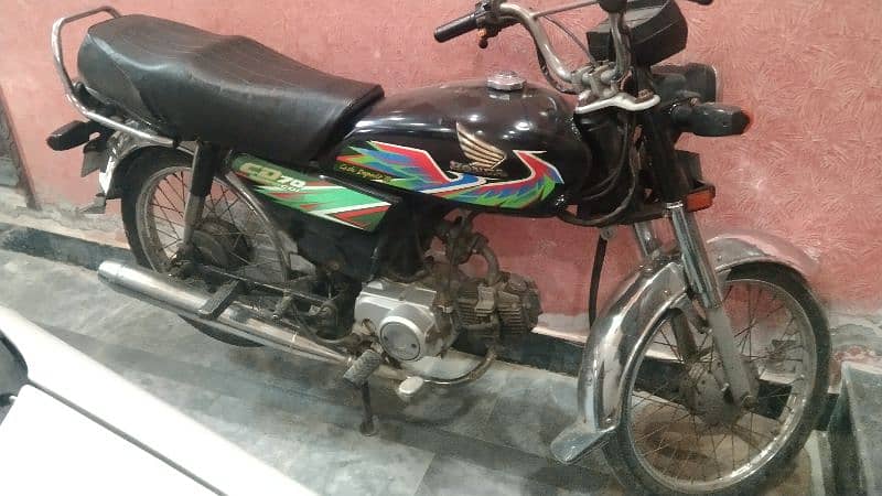 Honda CD 70 2021 model 4