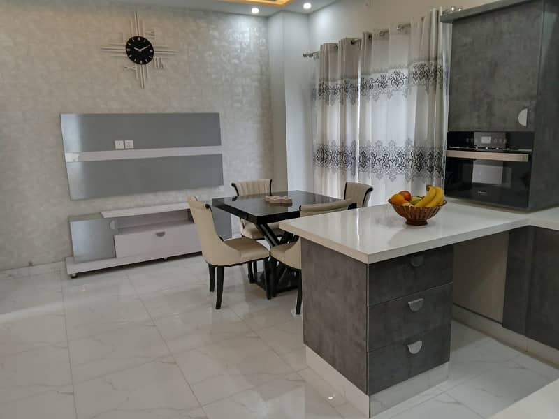 1 Bed Furnished Apartment Available For Sale in Bahria 7