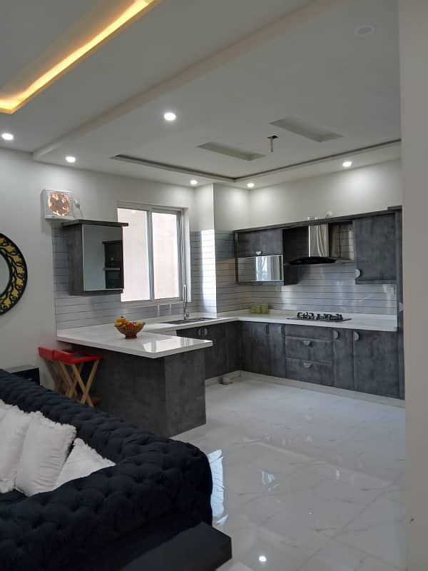 1 Bed Furnished Apartment Available For Sale in Bahria 15