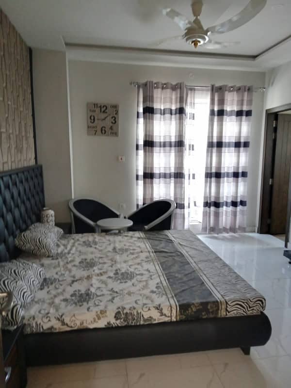 1 Bed Furnished Apartment Available For Sale in Bahria 18