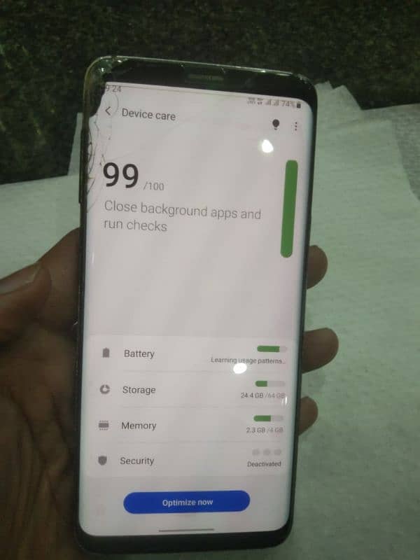 Samsung S9 officail pta approved 4/64 0