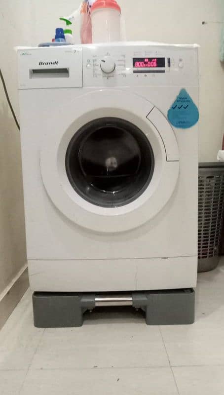 Slightly Used Brandit Front Load 7 Kg washing Machine 4