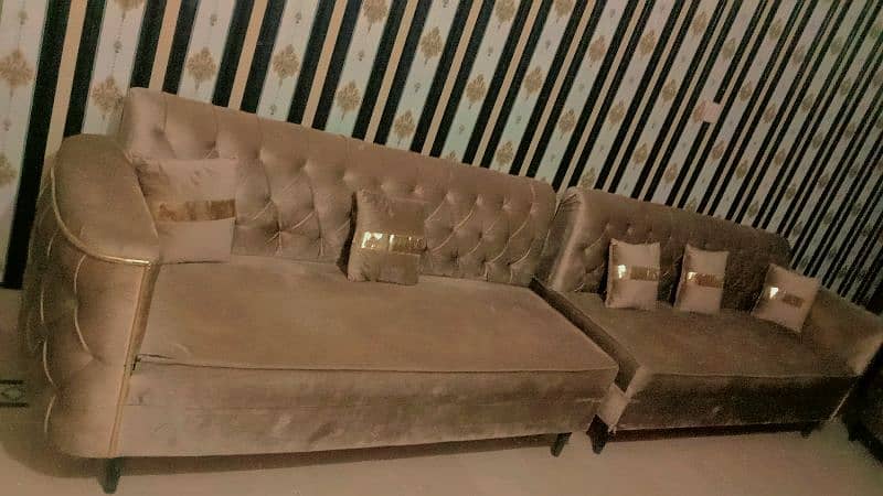 Sofa for emergency sell two 3 seater and one 1 seater 4