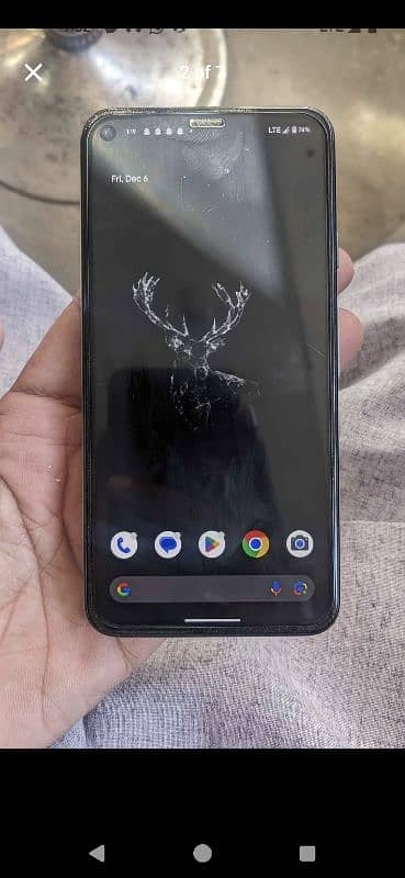 google pixel 5 5g  8/128 pta exchange possible 2