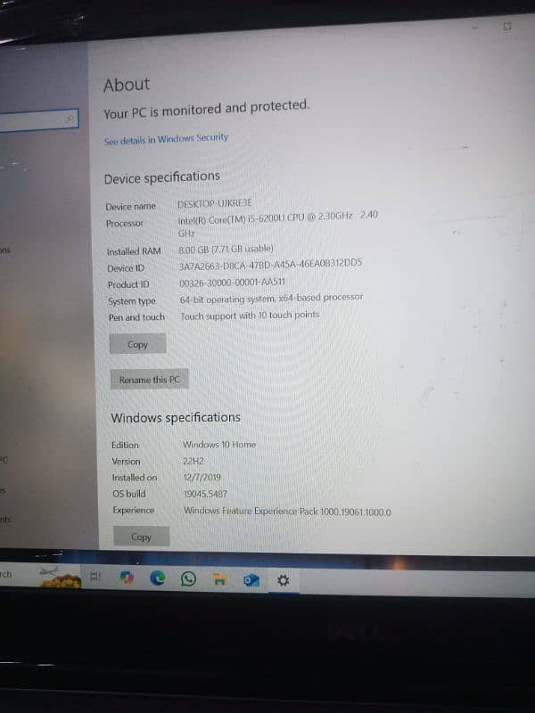 new condition touch screen laptop urgent sell need money 8