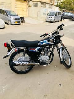 honda CG 125 2025 Modal Black