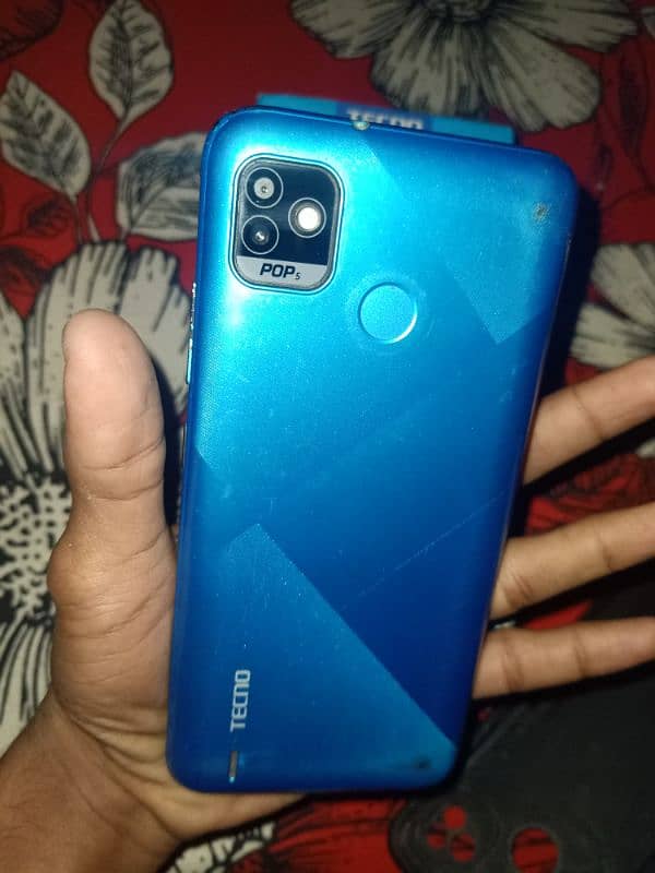 tecno pop5 with box 0