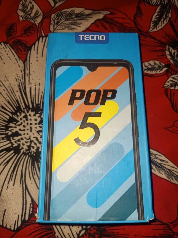 tecno pop5 with box 2