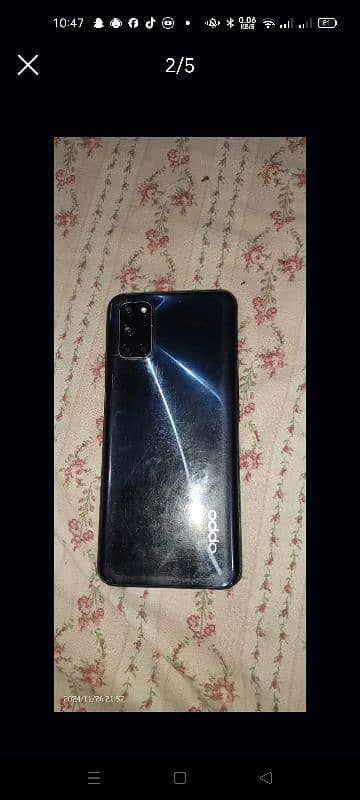 oppo a52 4/128 with box condition 9/10 3