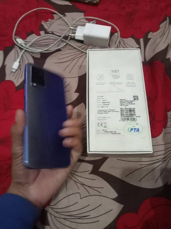 vivo y 21 4 64 call 03016922606 back pr paper lgaa 3