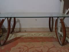 Glass Center Table Urgent Sale