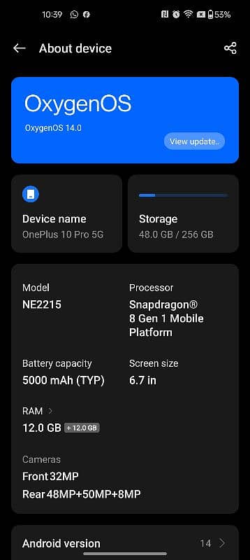 one plus 10 pro 5G 4