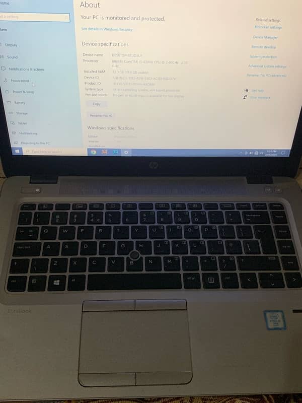 HP Elitebook 840 G3 32Gb RAM 256Gb SSD 3