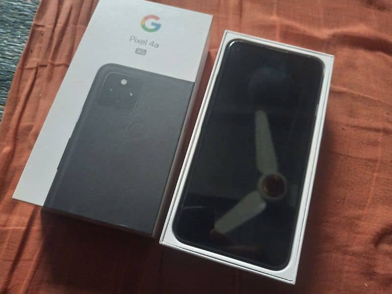 Google Pixel 4a5g box pack Official PTA approve 2