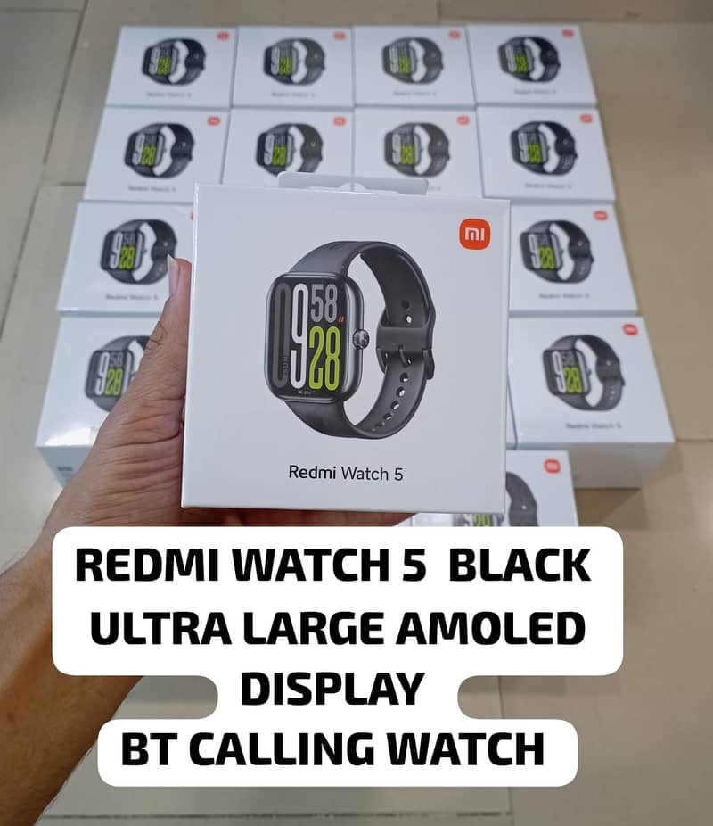 Xiaomi MI Redmi Watch 5 Black Smartwatch 0