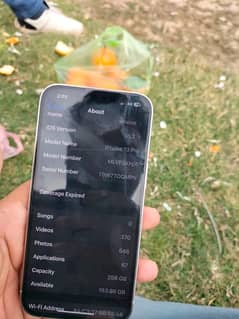 iPhone 13 pro pta 256 gb