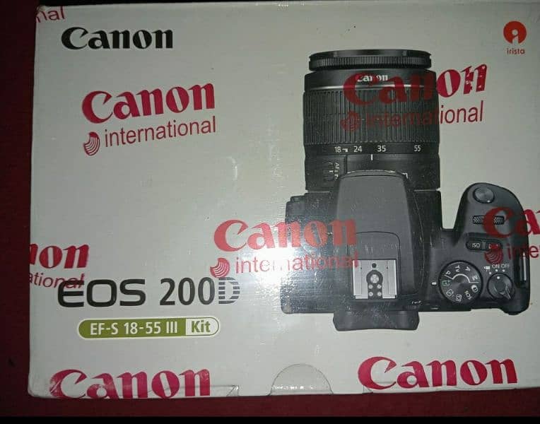 DSLR canon EOS 200 d NEW 4