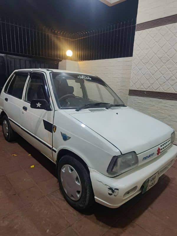 Suzuki Mehran VXR 2009 – White, Excellent Condition, Multan Registered 0