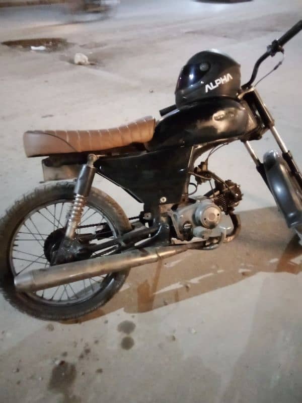 superpower cafe racer 70cc project 1