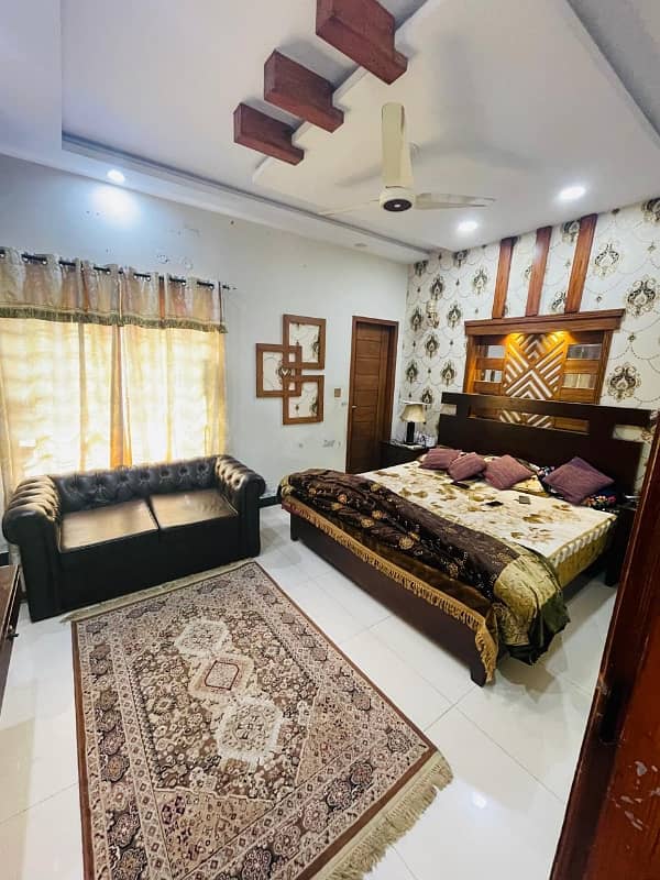 5 Marla Furnished House For Rent In Bahria Town Lahore Jinnah Block 1