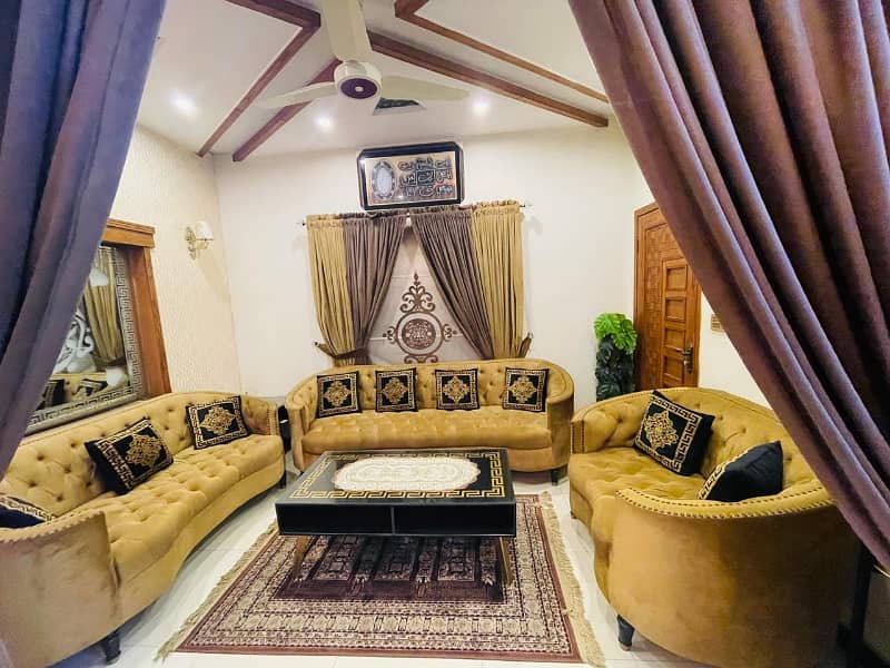 5 Marla Furnished House For Rent In Bahria Town Lahore Jinnah Block 8