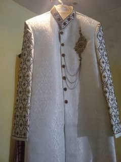 New Sherwani with Kulla For Sale