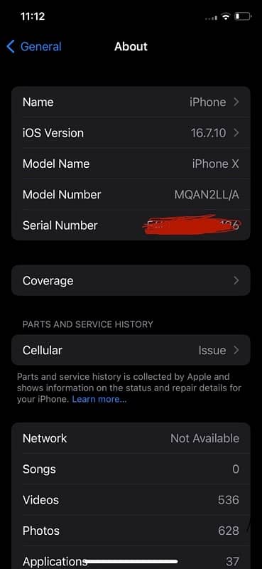 iphone X (256GB) Non PTA 6