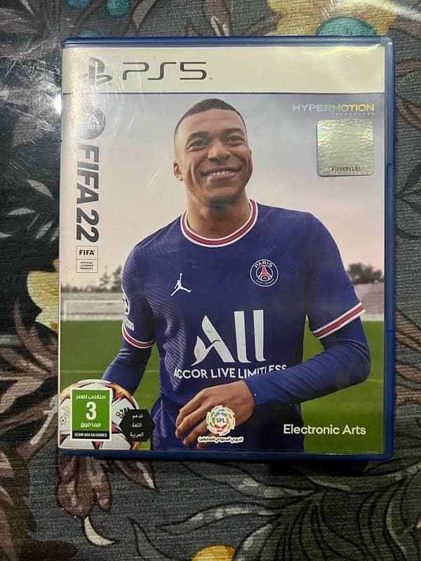 PS5 Discs : Fifa 22 & WWE 2K22 1