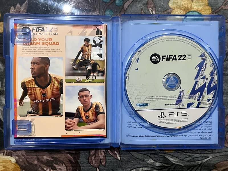 PS5 Discs : Fifa 22 & WWE 2K22 2