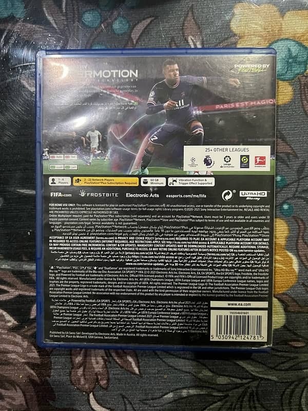 PS5 Discs : Fifa 22 & WWE 2K22 3