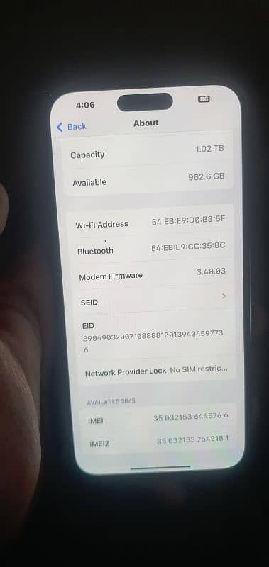 Iphone 14 Pro max | 1 TB | LLA | PTA APPROVED 4