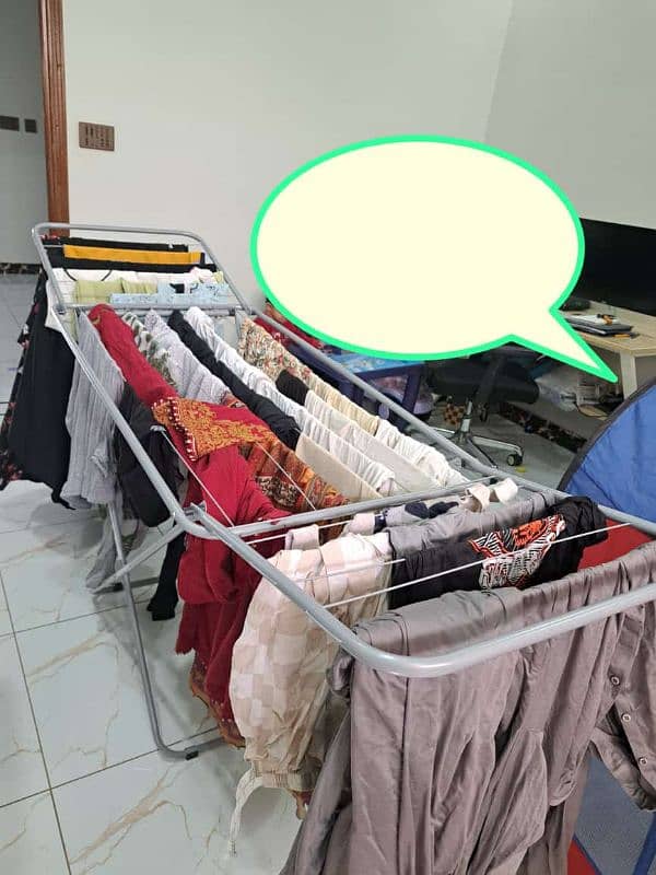 Folding cloth dryer stand 4