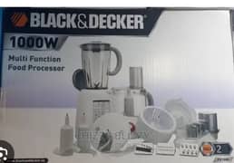 Black n decker food factory