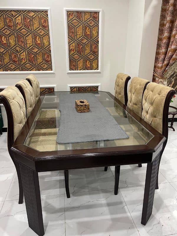 Dining Table with 8 chairs 1