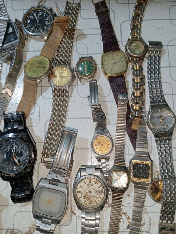 Rado Seiko 5 Orient Tressa Ricoh Casio Roamer watch somex. cmax flauber 9