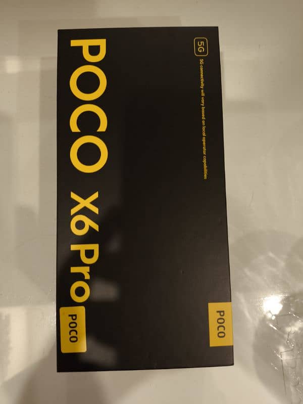 Poco X6 pro 5g    16 ram/512 rom condition 9/10 7