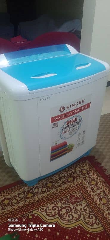 new singer washing machine SWM-85TT 7