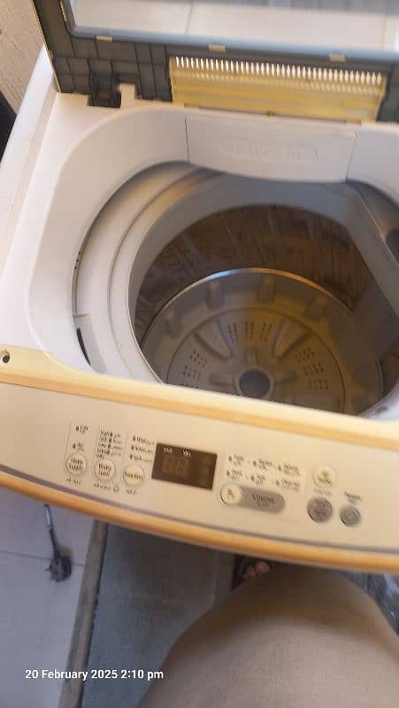 samsung fully automatic washing matchine 1