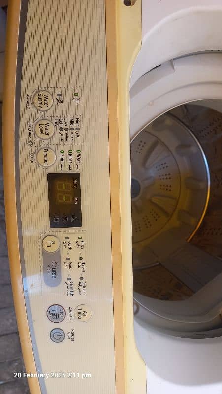 samsung fully automatic washing matchine 2