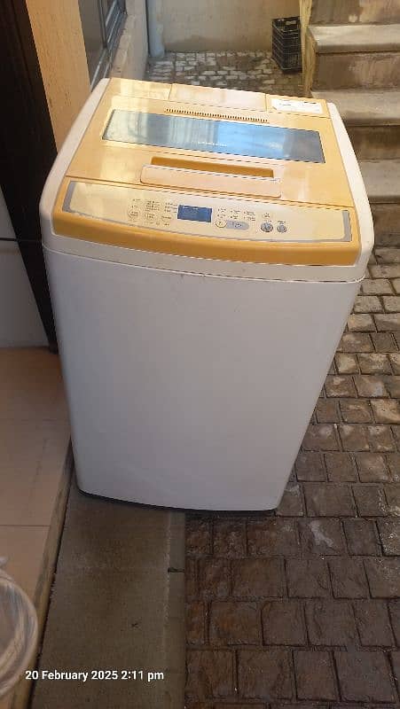 samsung fully automatic washing matchine 6