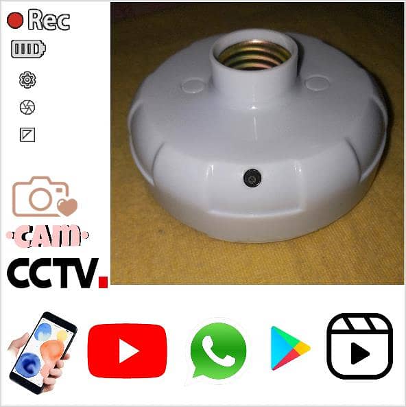 Holder  Camera1080p Hd Wifi 7