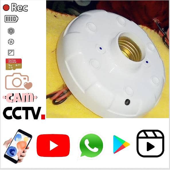 Holder  Camera1080p Hd Wifi 8