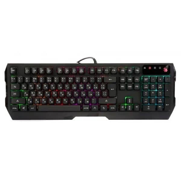 gaming keyboard bloody neon Q135 0